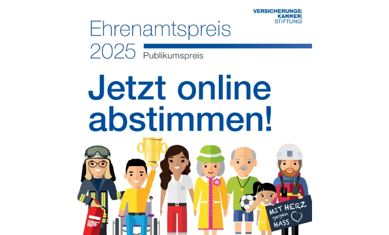 Ehrenamtspreis 2025 - Online Voting