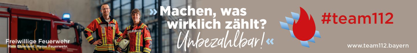 Machen, was wirklich zählt? Unbezahlbar! #team112