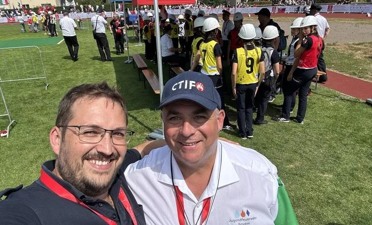 Die mitgereisten FBL Manfred Ziegler & Florian Altmann.JPEG