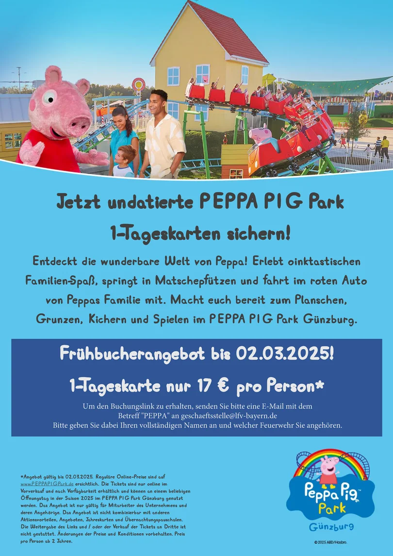 Feuerwehrverband_Bayern_PEPPA_PIG_Park_Frühbucher_Angebot 2025.jpg