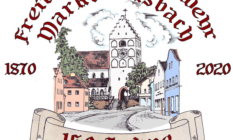 Markt-Kirche 1870-2020 - Farbe Schrift Bayern Hindergrund weiß Banner alt mit Datum.jpg